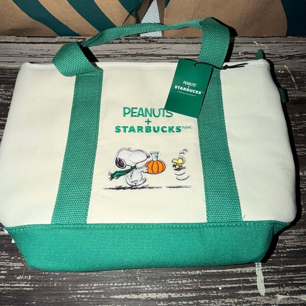 Starbucks x Peanuts Limited Edition The Great Pumpkin Bag
